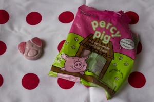 Bonbons roses en forme de cochons